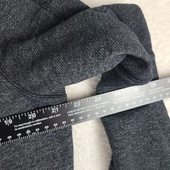 Under Armour Hoodie Mens Large Black Speckle Terry Hoody Style 1320719 - Picture 5 of 13